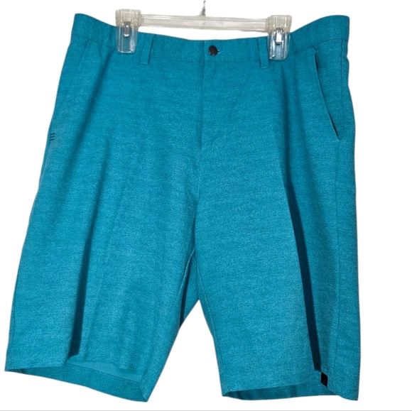 Men's Adidas Golf Shorts Teal Color Sz 38 - Picture 1 of 7